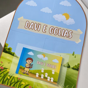 História Bíblica Davi e Golias