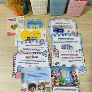 Cartões para reuniões de pais