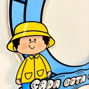 Dia da Água - Decoração pra Bambolê