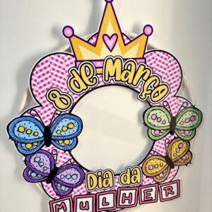 Moldura para foto - Dia da Mulher