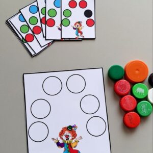 Pareamento das Cores - Palhaço