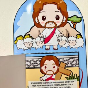 Recurso Visual a Verdadeira Páscoa + Brinde Livro de colorir
