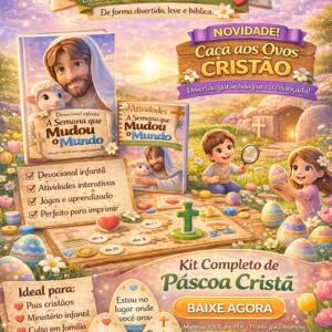 Kit A Semana que mudou o mundo - A Verdadeira Páscoa