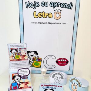 Kit História na Caixa e Cartaz Letra “C"