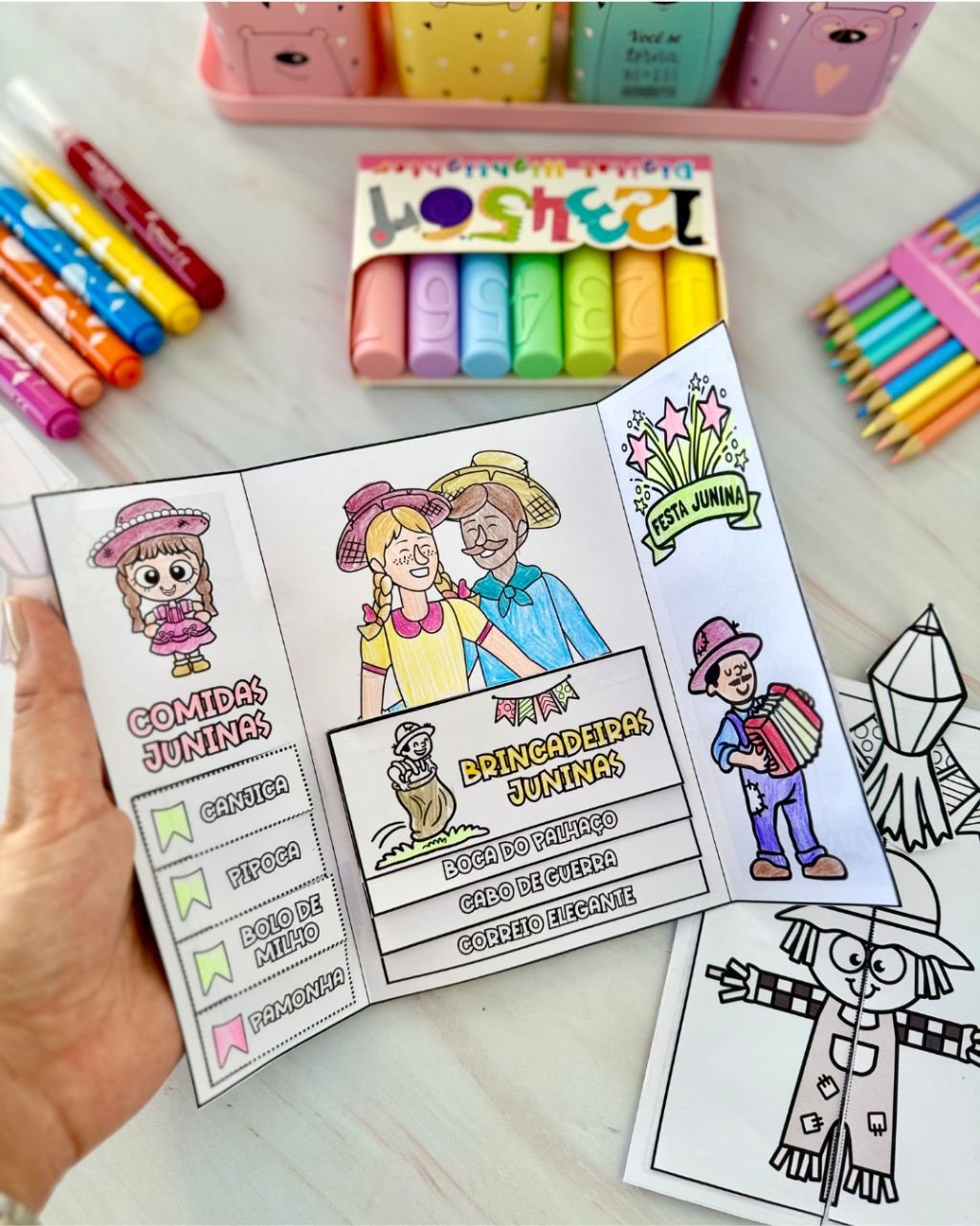 Lapbook Junino - GRÁTIS - Imagem 3