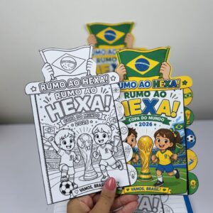 Mini Livro Copa do Mundo