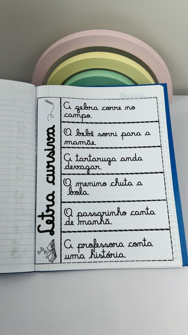 Letra Cursiva - Leitura e Caligrafia - Imagem 4