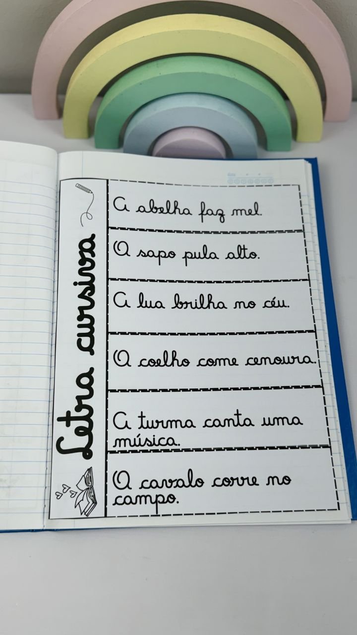 Letra Cursiva - Leitura e Caligrafia - Imagem 3