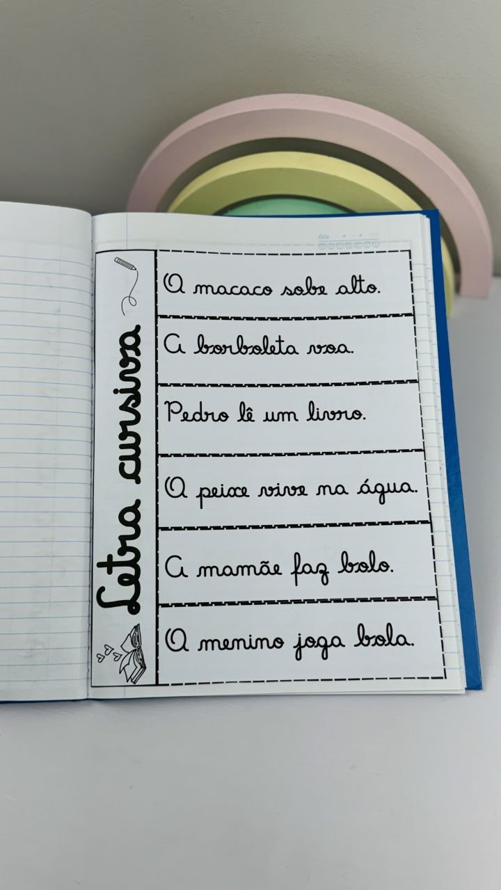 Letra Cursiva - Leitura e Caligrafia - Imagem 2