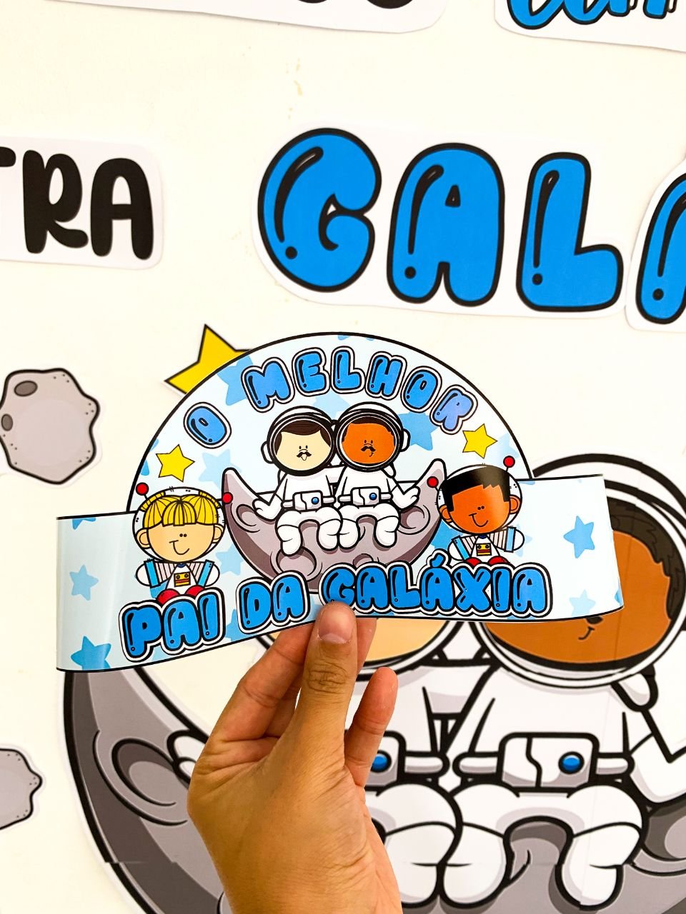 Kit dia dos pais - Astronauta/ Espaço - Imagem 7