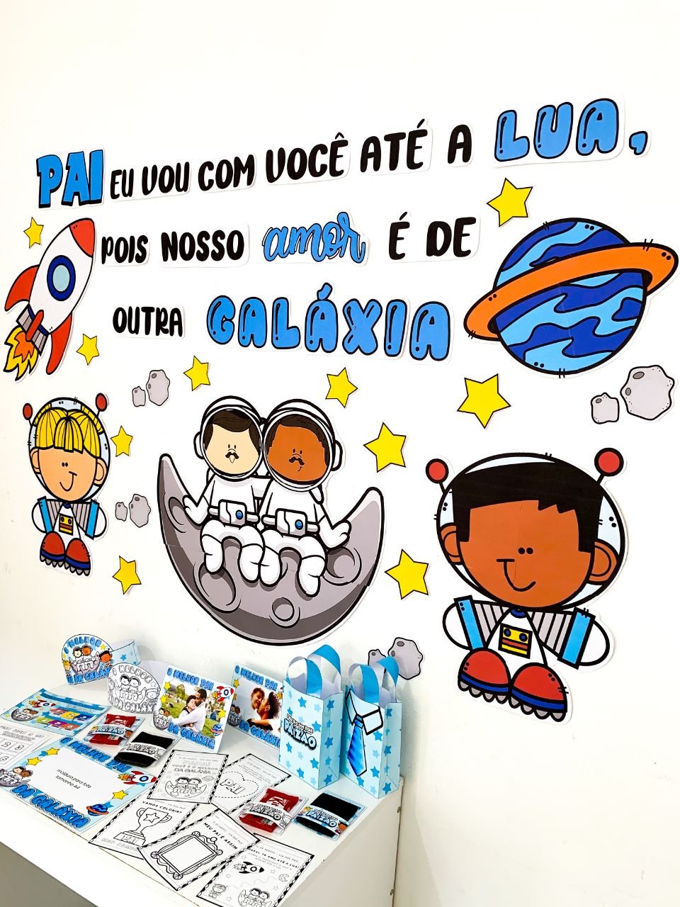 Kit dia dos pais - Astronauta/ Espaço - Imagem 9
