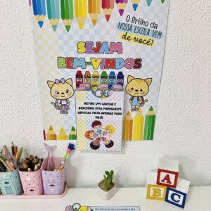 PAINEL DE ACOLHIDA – SEJAM BEM-VINDOS ✨