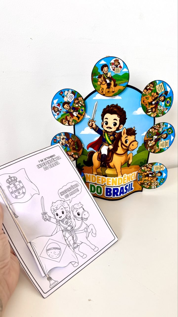 Luva de História – Independência do Brasil 🇧🇷 - Imagem 3
