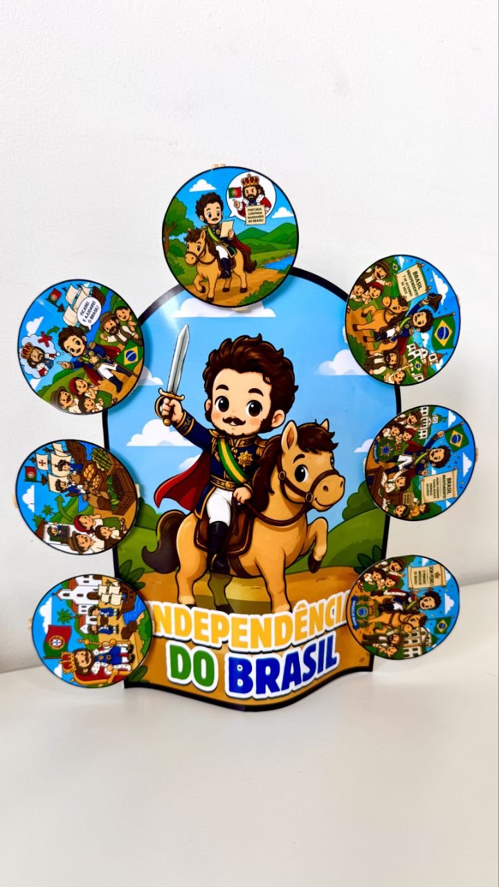 Luva de História – Independência do Brasil 🇧🇷 - Imagem 4