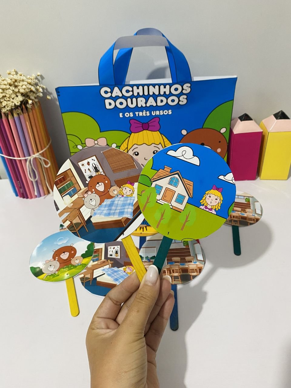 História na Sacola - Cachinhos Dourados - Imagem 2