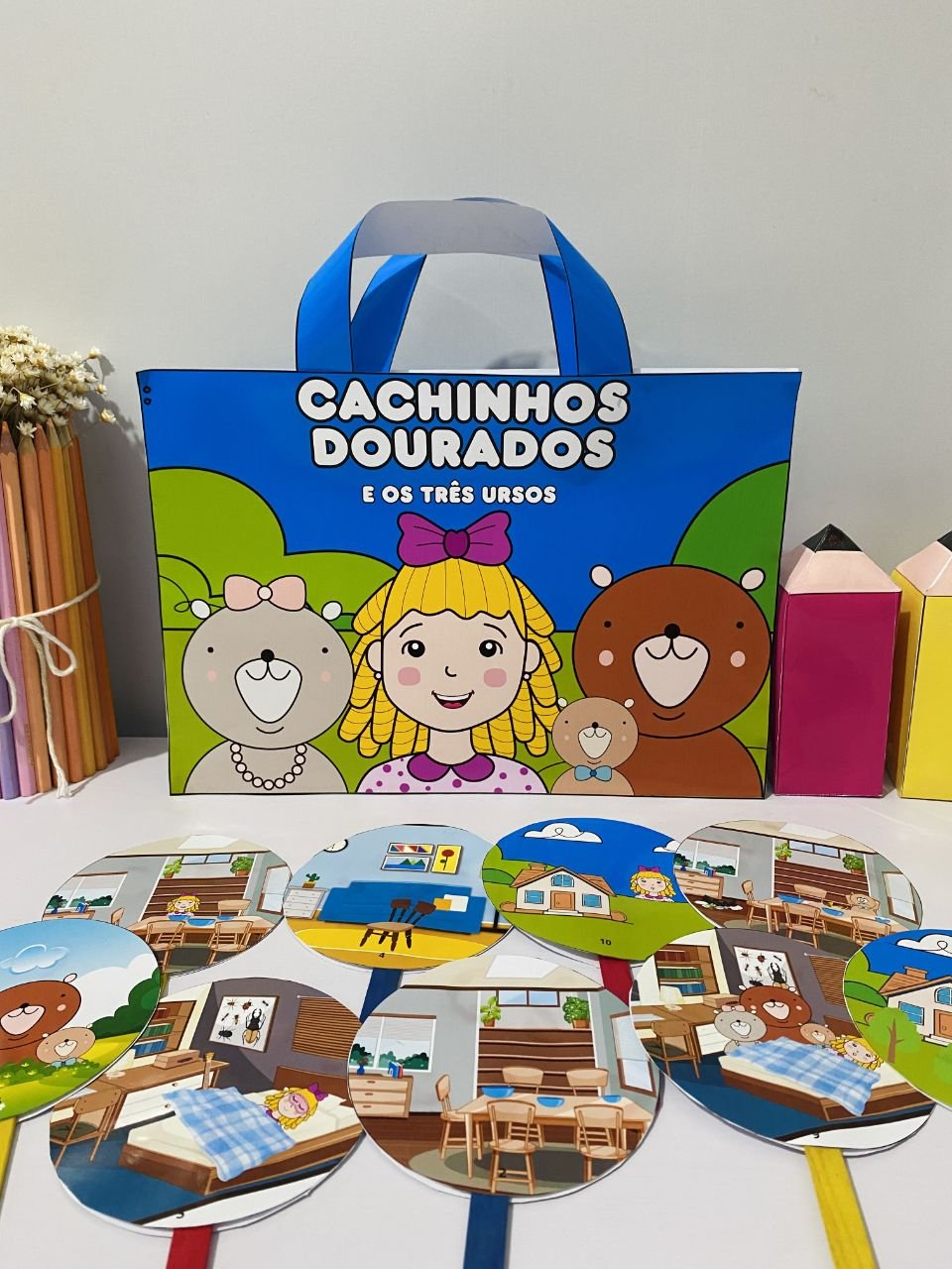 História na Sacola - Cachinhos Dourados