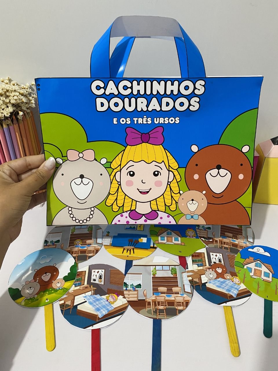 História na Sacola - Cachinhos Dourados - Imagem 4