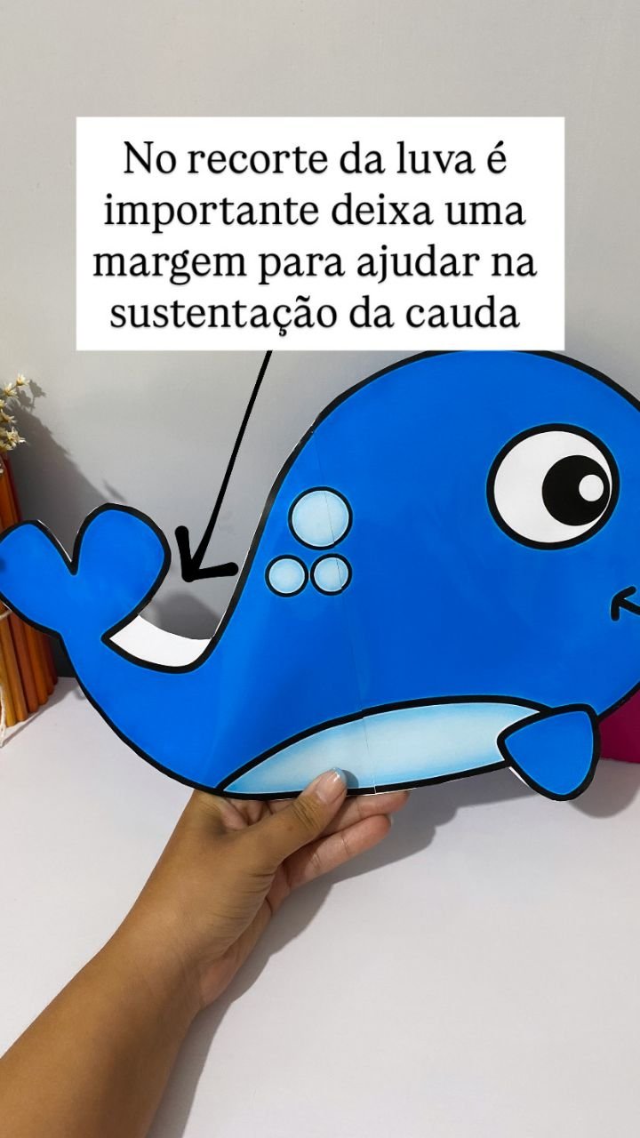 Luva Musical "A Baleia" - Imagem 4