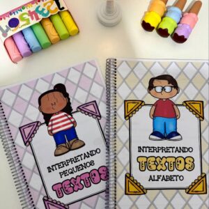 Combo de Apostilas de Interpretação de pequenos textos