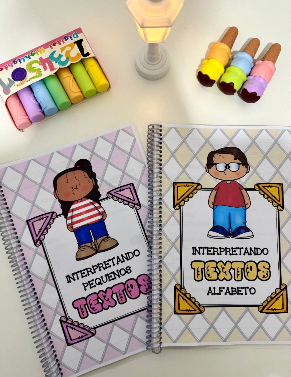 Combo de Apostilas de Interpretação de pequenos textos