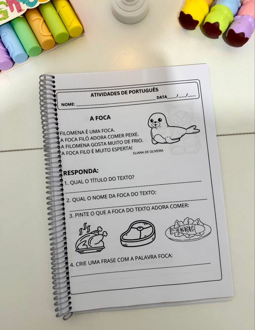 Combo de Apostilas de Interpretação de pequenos textos - Imagem 9