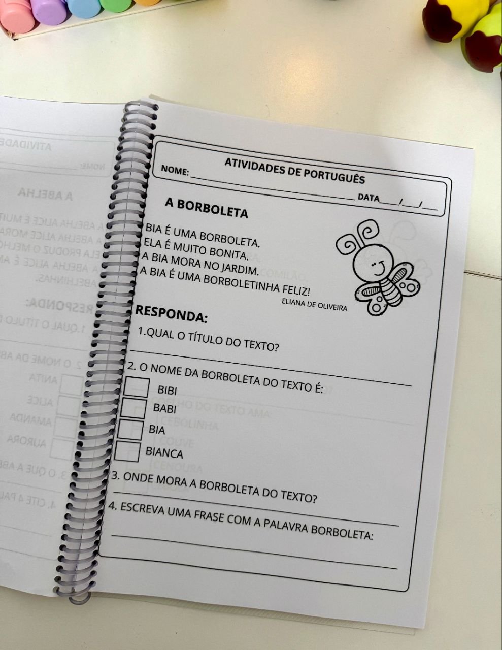 Combo de Apostilas de Interpretação de pequenos textos - Imagem 4