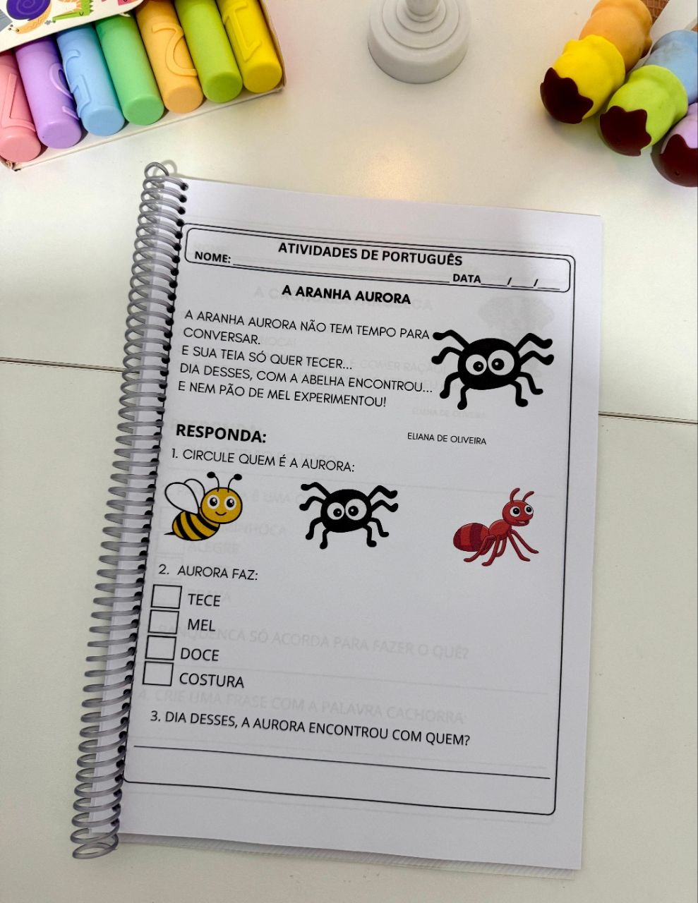 Combo de Apostilas de Interpretação de pequenos textos - Imagem 5