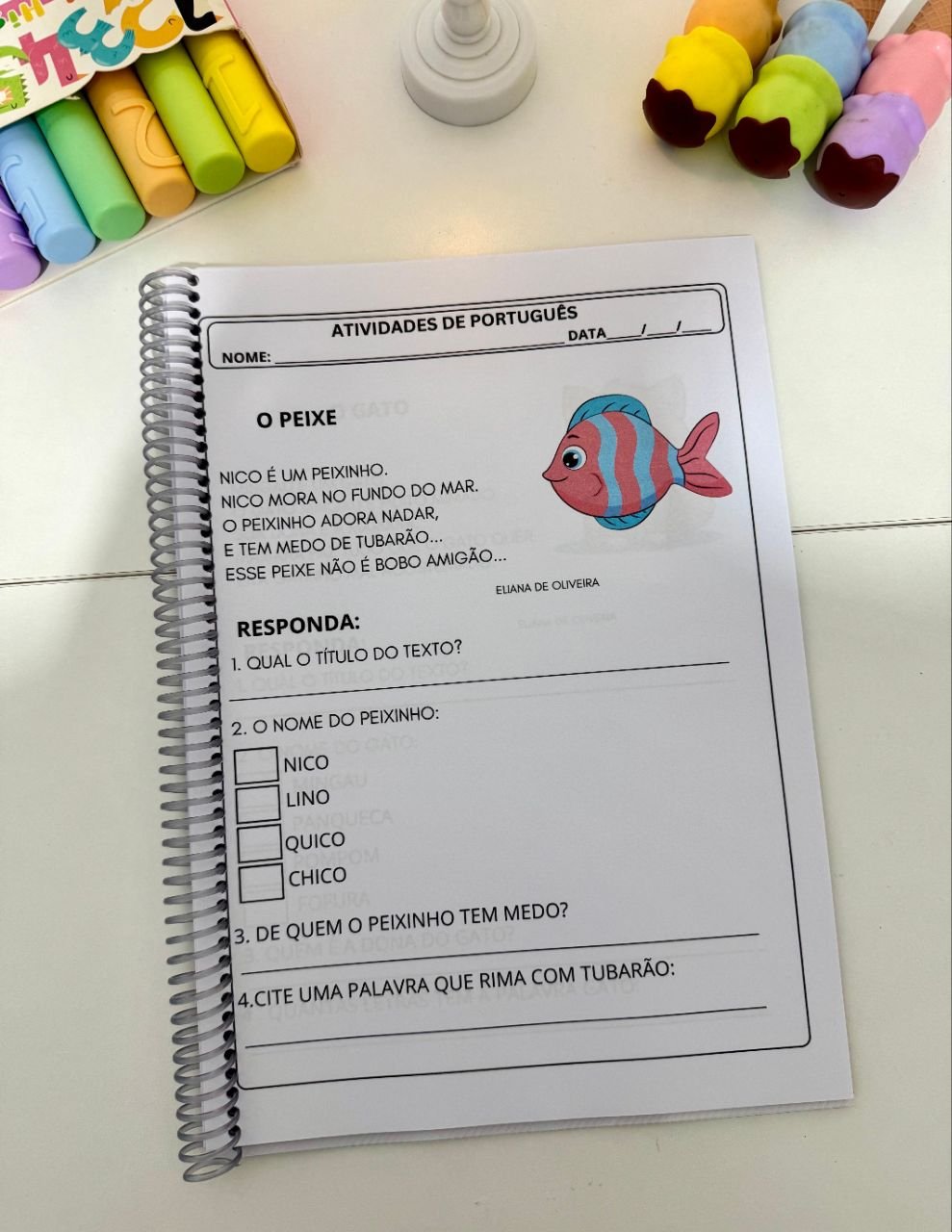 Combo de Apostilas de Interpretação de pequenos textos - Imagem 8