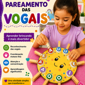 Pareamento das vogais + Cards