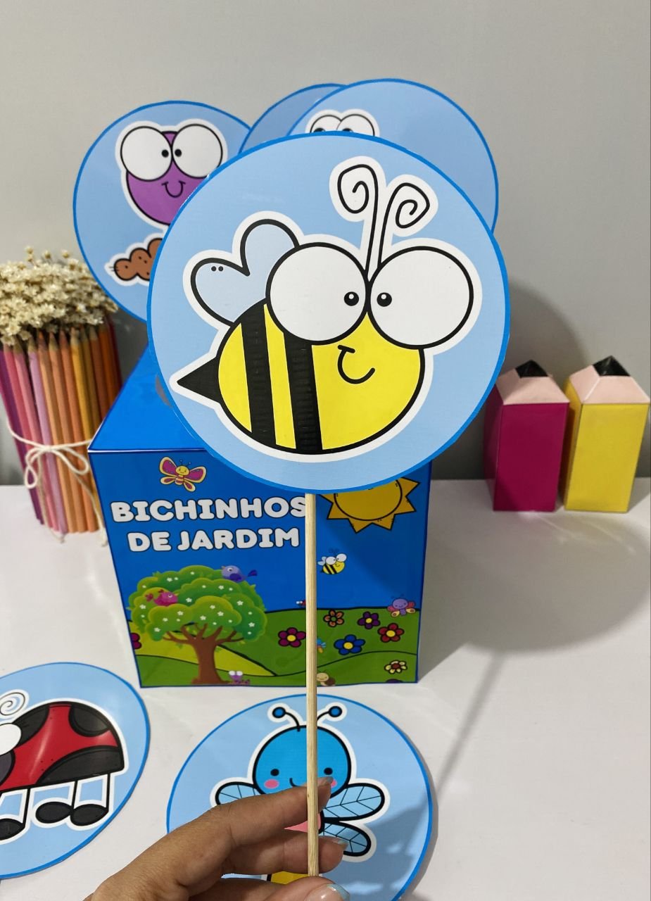 🐞🦋Caixa Bichinhos de Jardim - Imagem 4
