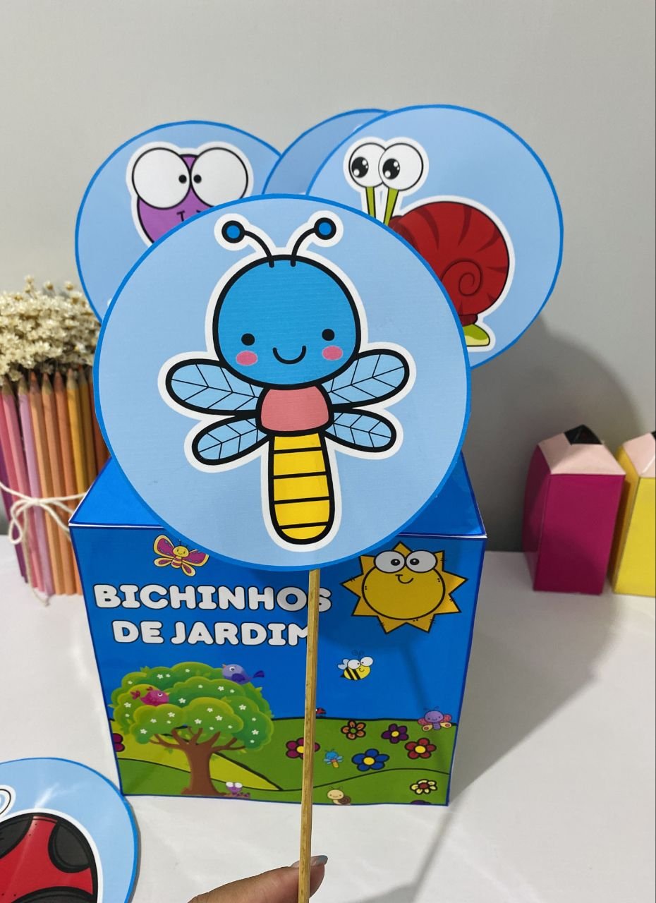 🐞🦋Caixa Bichinhos de Jardim - Imagem 6