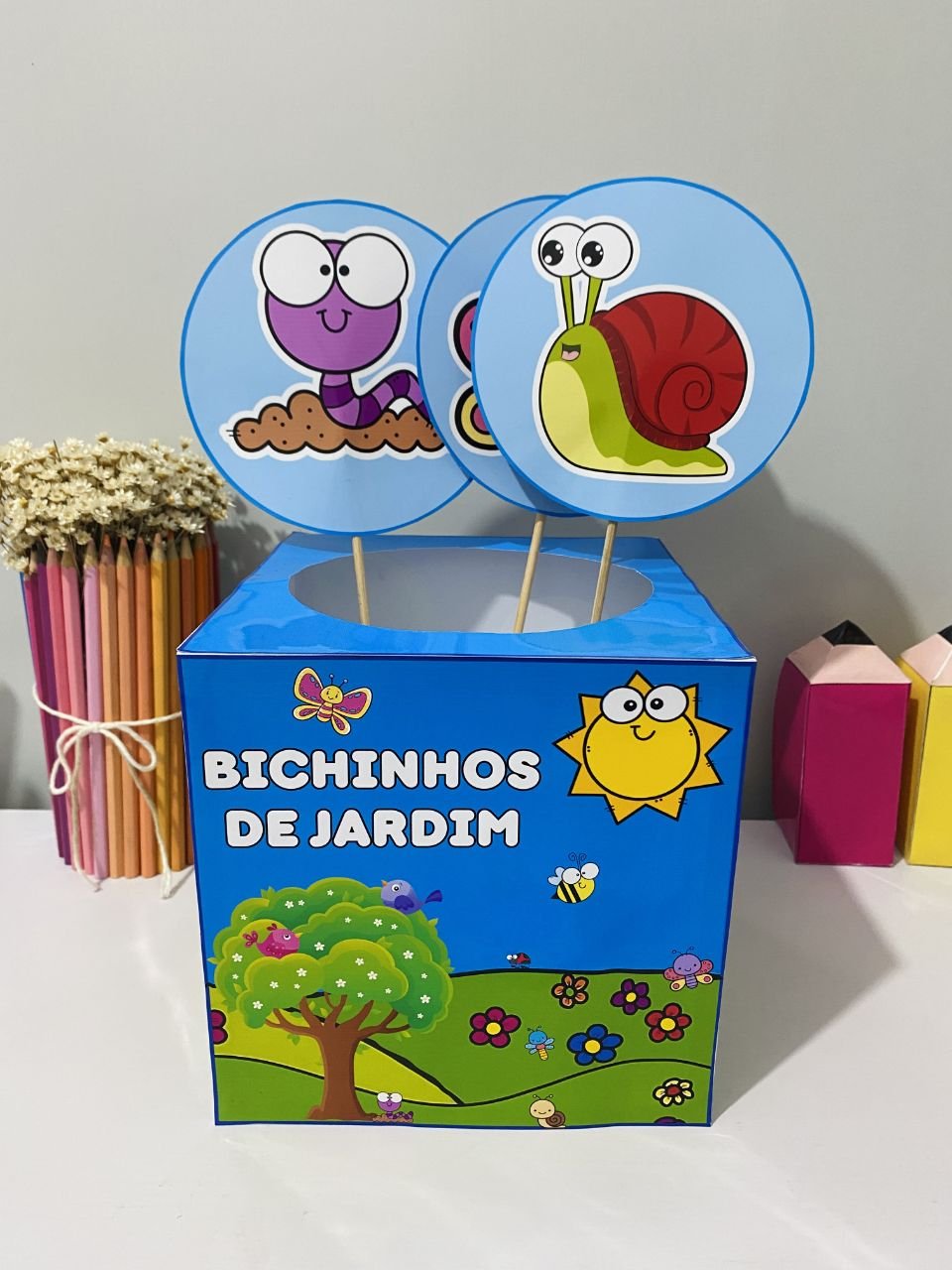 🐞🦋Caixa Bichinhos de Jardim - Imagem 5