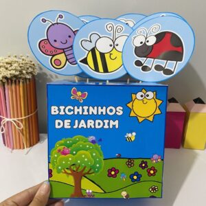 🐞🦋Caixa Bichinhos de Jardim