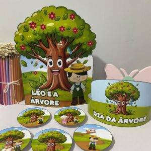 Luva dia da Árvore - Léo e a árvore