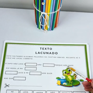 Texto Lacunado - Descubra as Palavras
