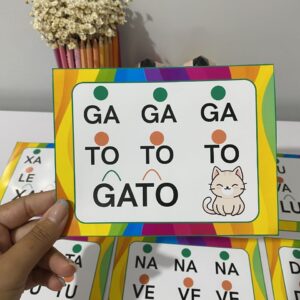 📚 Fichas de Grafismo Fonético + Jogo Consciência Fonológica