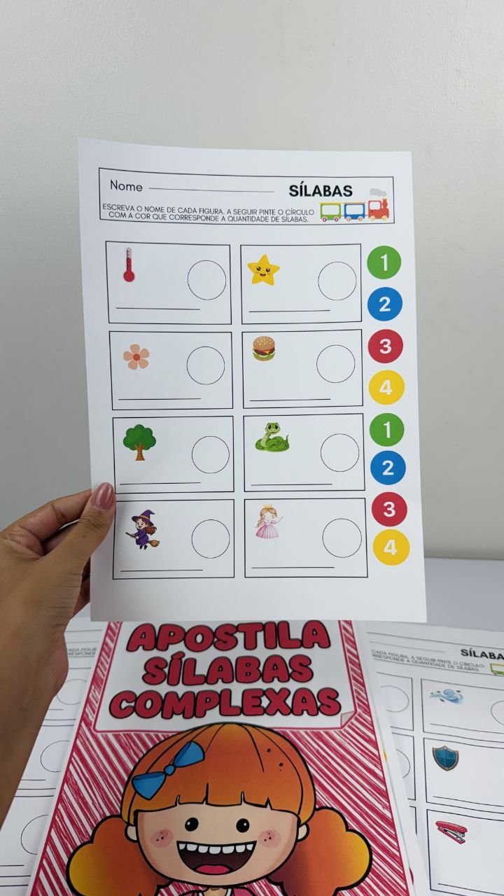 Apostila Sílabas Complexas 2026 - Imagem 5