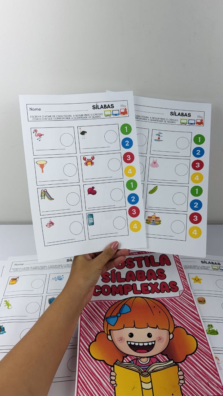 Apostila Sílabas Complexas 2026 - Imagem 3