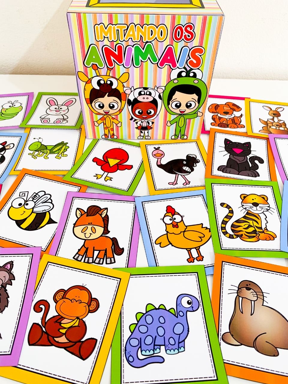 Caixinha Imitando os Animais