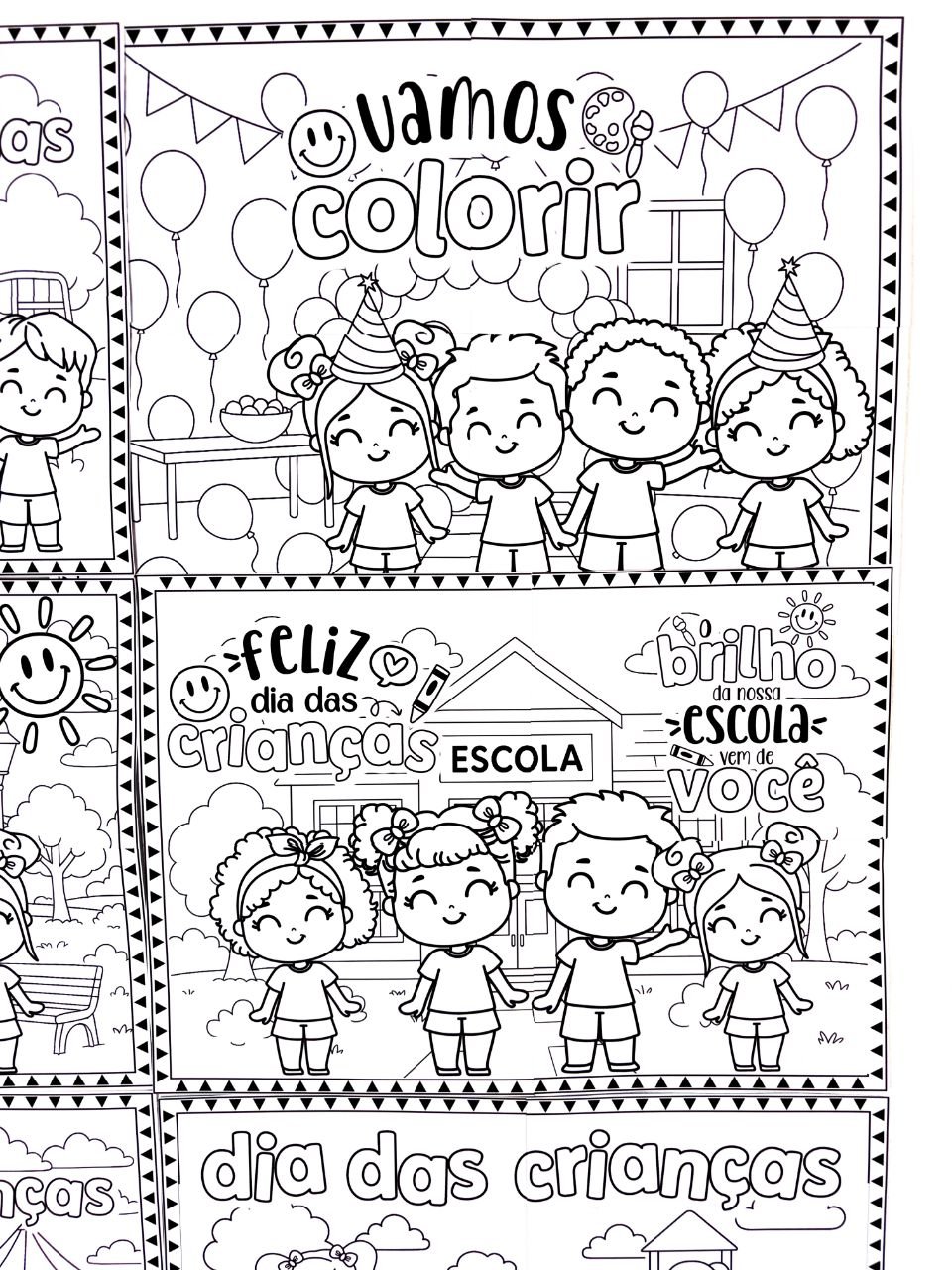 Kit Painéis para colorir 🖍️ - Imagem 2
