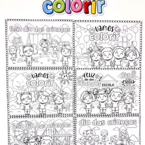 Kit Painéis para colorir 🖍️