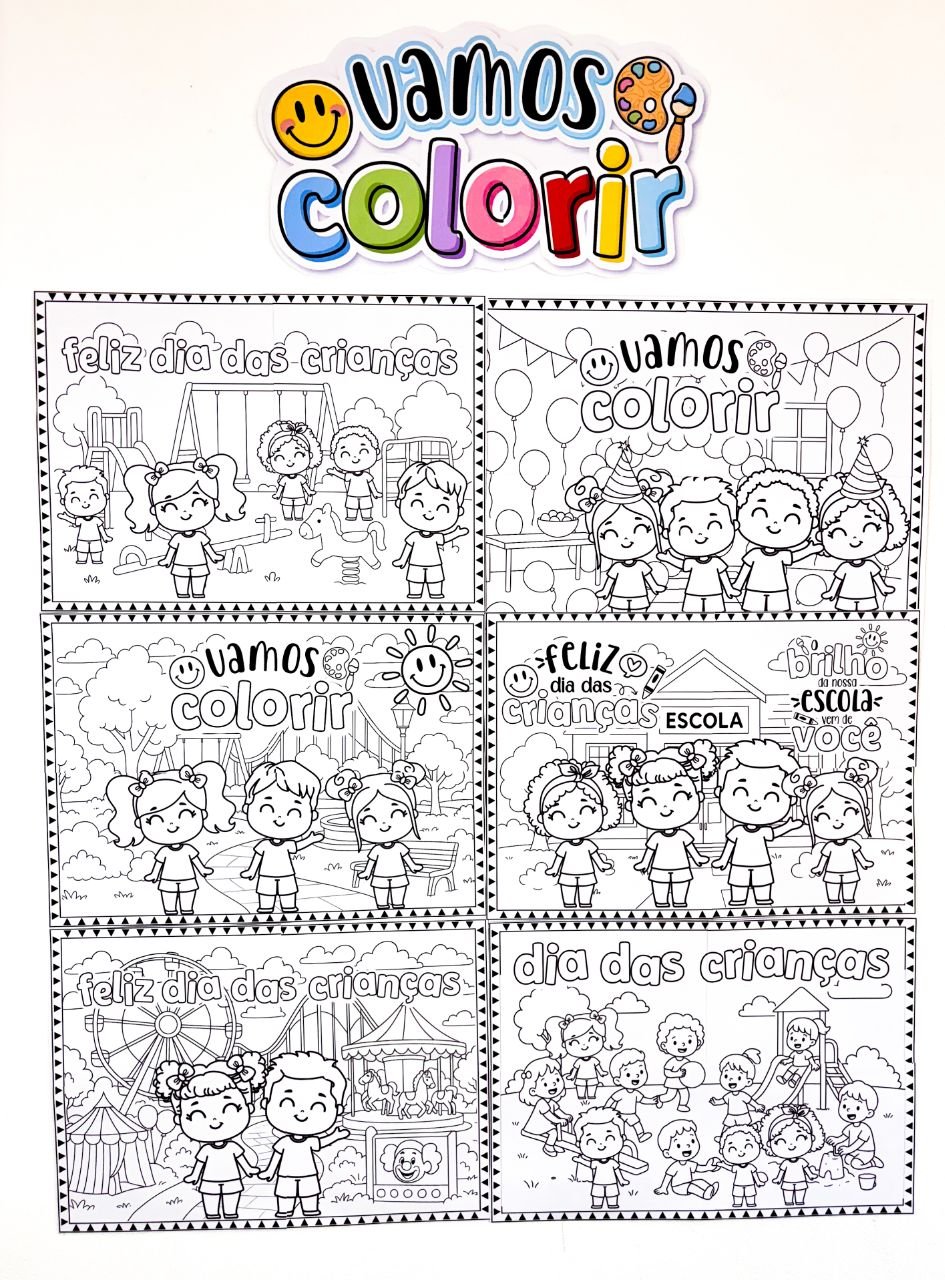 Kit Painéis para colorir 🖍️