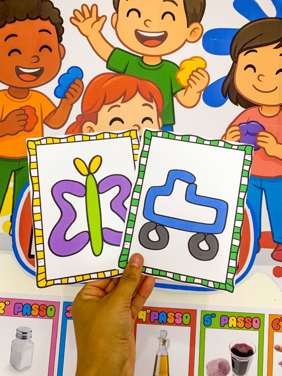 KIT OFICINA DE MASSINHA – DIVERSÃO GARANTIDA 🌈 - Imagem 9