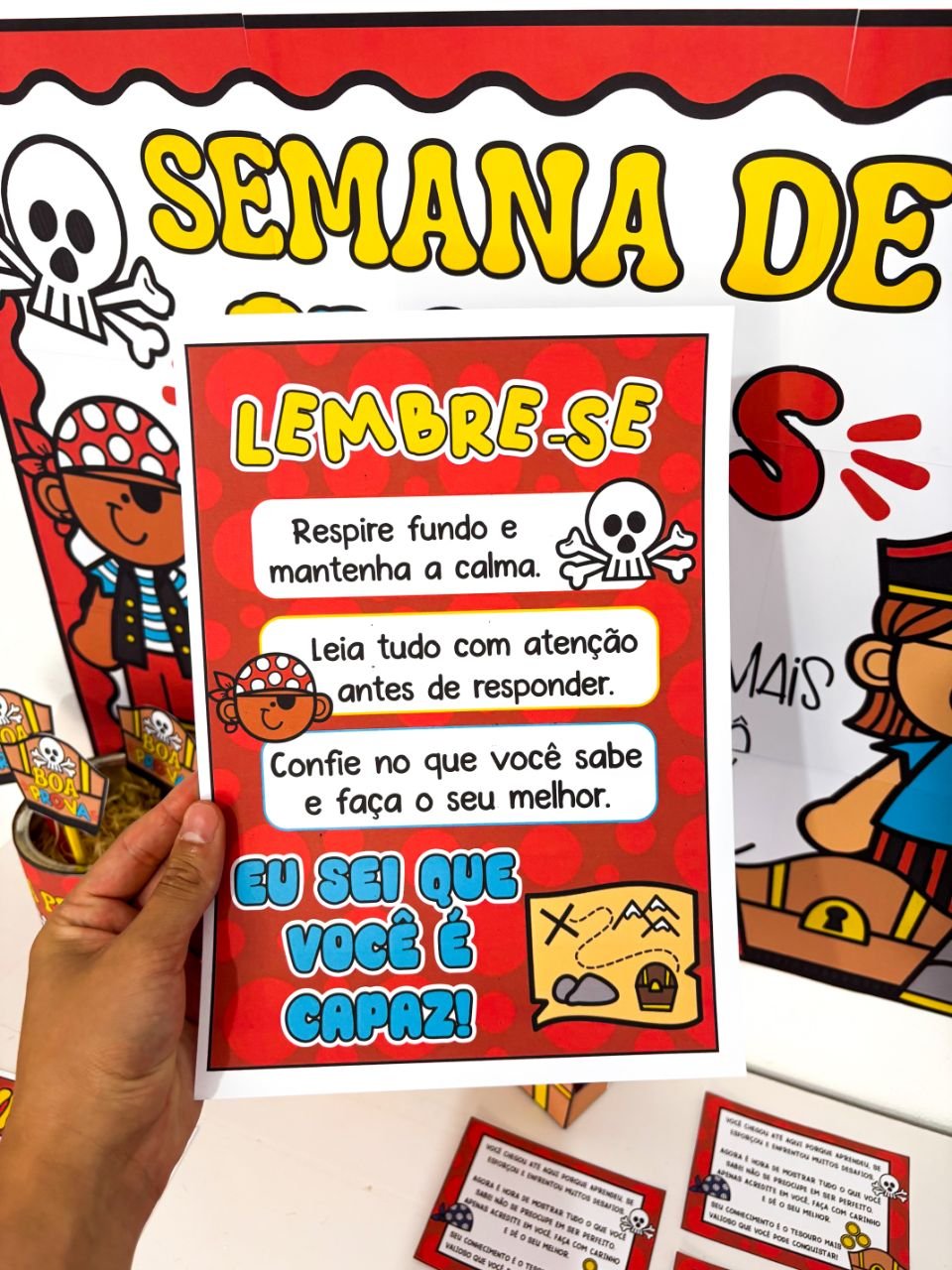 Semana de Provas – Coragem, Pirata! Seu tesouro está mais perto do que você imagina! - Imagem 7