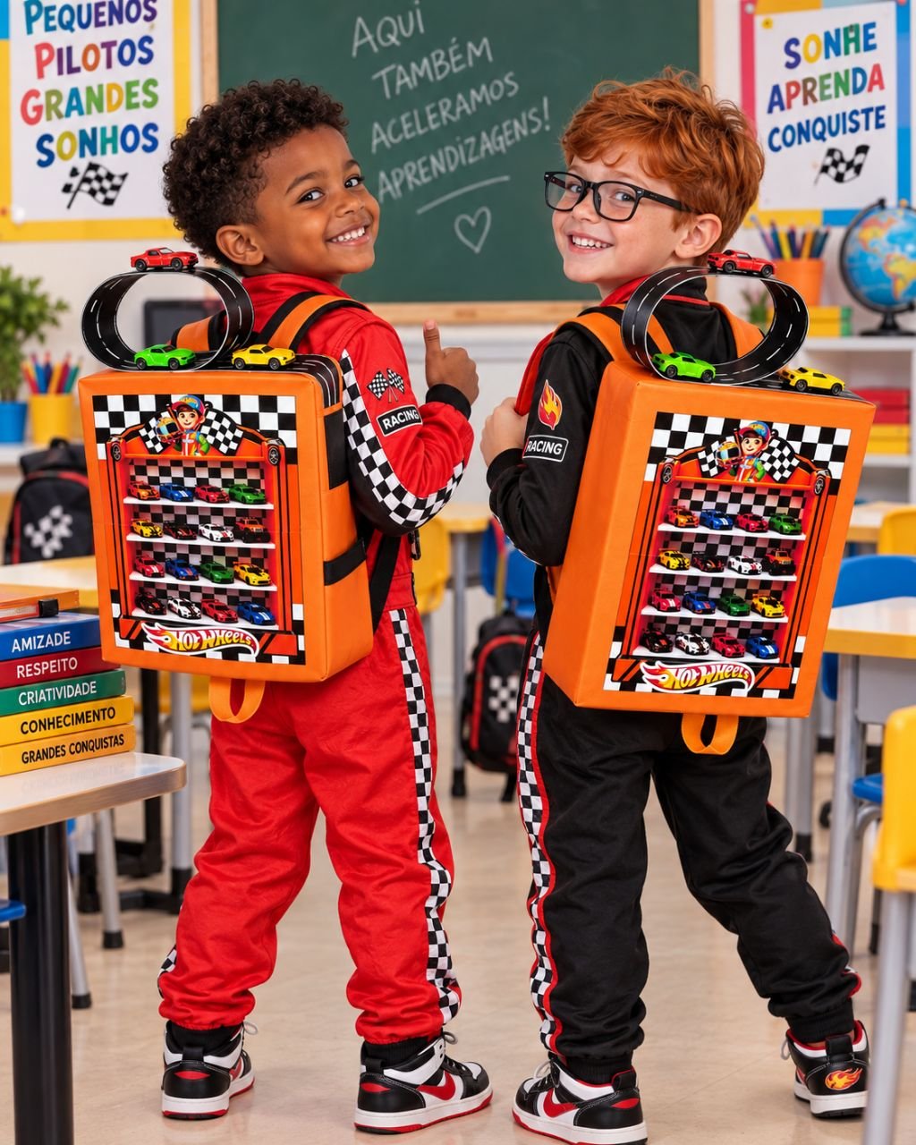 Mochila Hot Wheels - Imagem 7