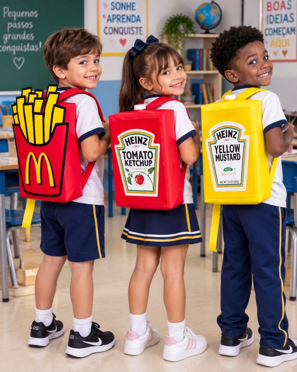 Kit Mochilas Fast Food - Imagem 2