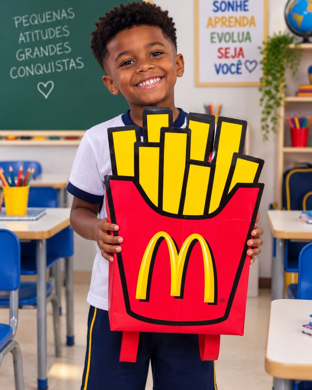 Kit Mochilas Fast Food - Imagem 5