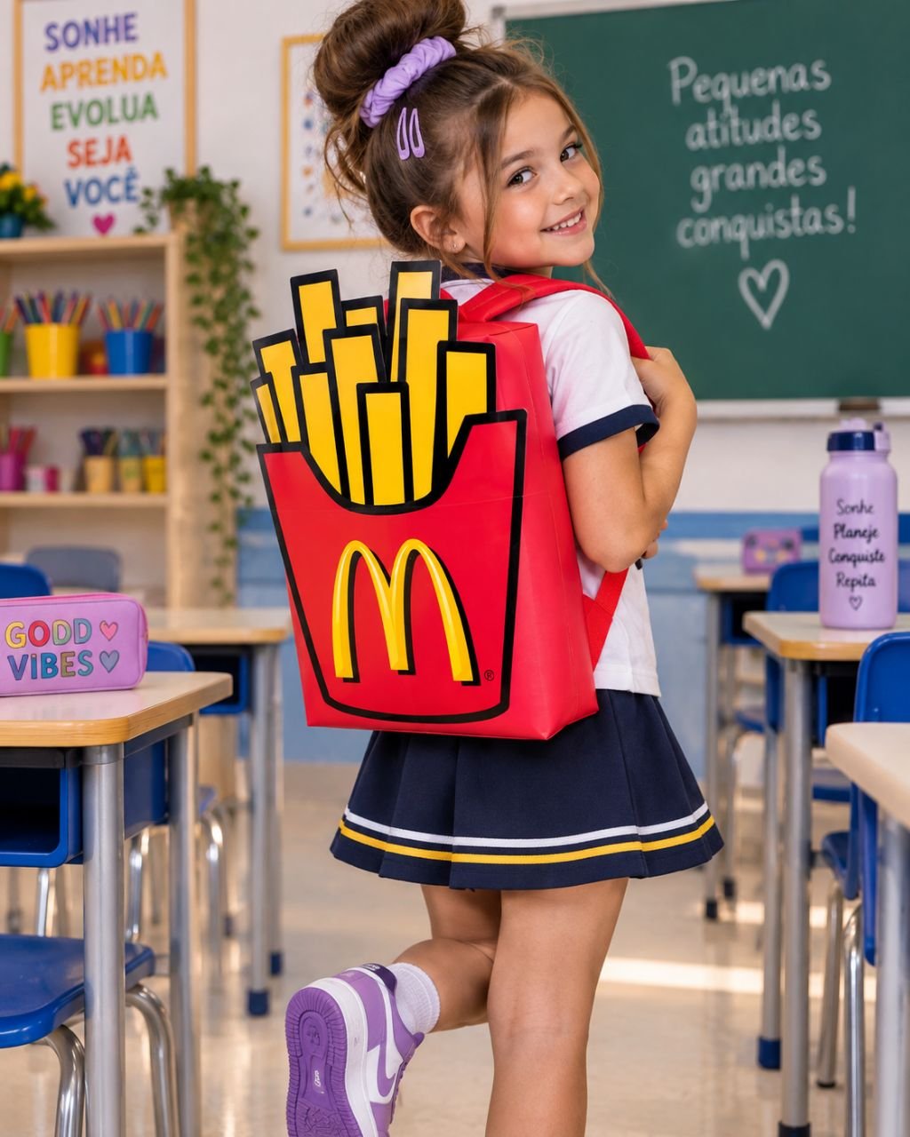 Kit Mochilas Fast Food - Imagem 11