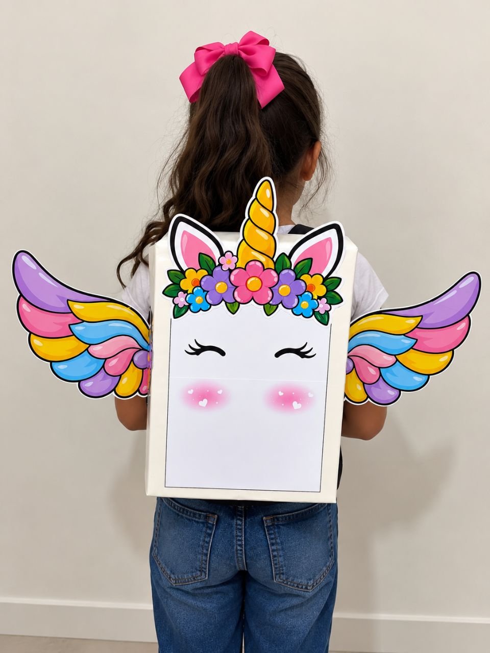 🦄🎒 MOCHILA MALUCA DE UNICÓRNIO — SEMANA DA CRIANÇA! 🌈✨ - Imagem 8