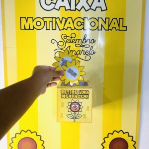 🌻Caixa Motivacional Setembro Amarelo